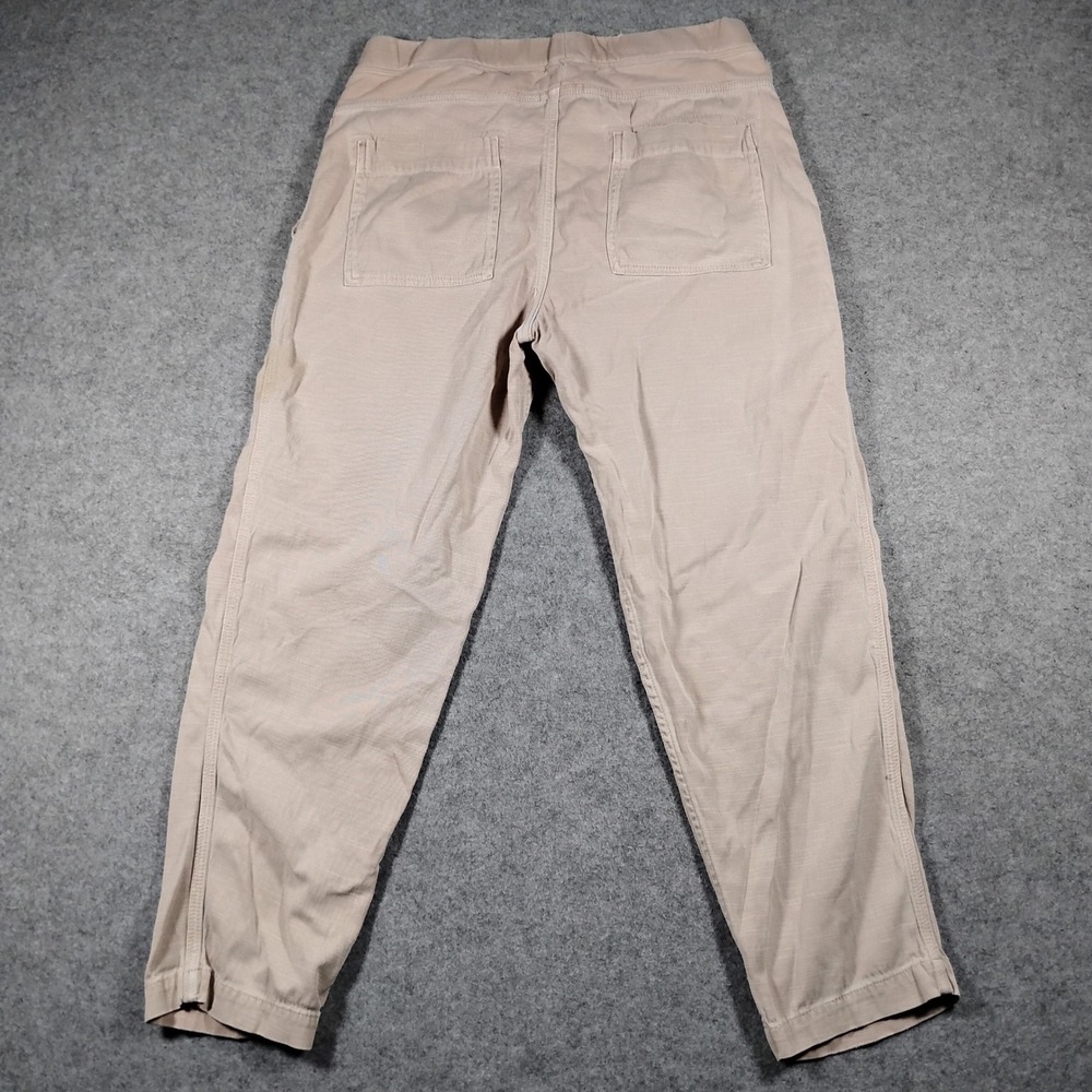 James Perse Pull On Clean Cargo Pants Women's Size 2 Beige Khaki WACS1862 - Picture 10 of 13